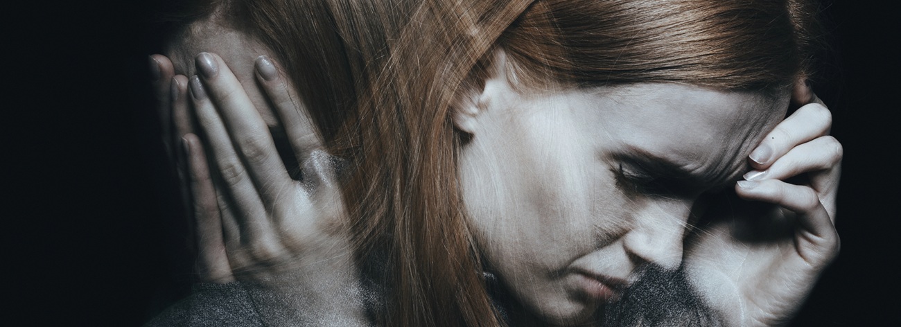 mulher com depressão resistente