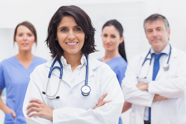 médicos durante pós-graduação de medicina